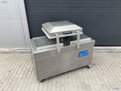 Mobile double chamber vacuum machine Hencovac